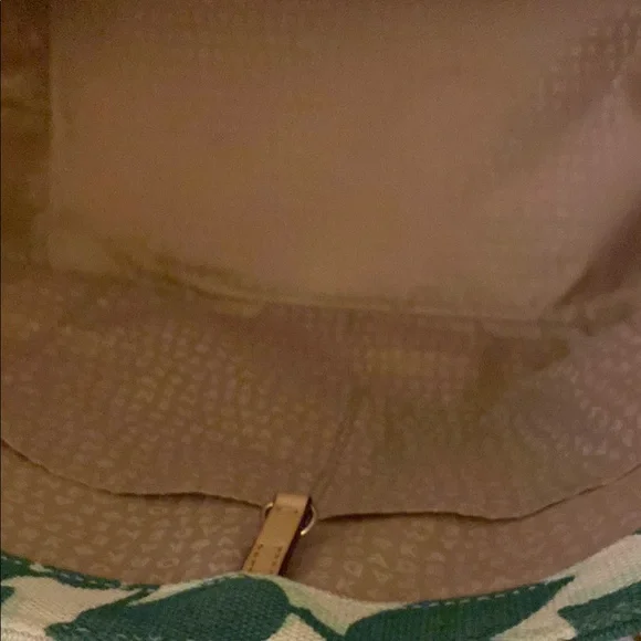 Kate Spade Green and White Botanical Tote - Picture 5 of 16